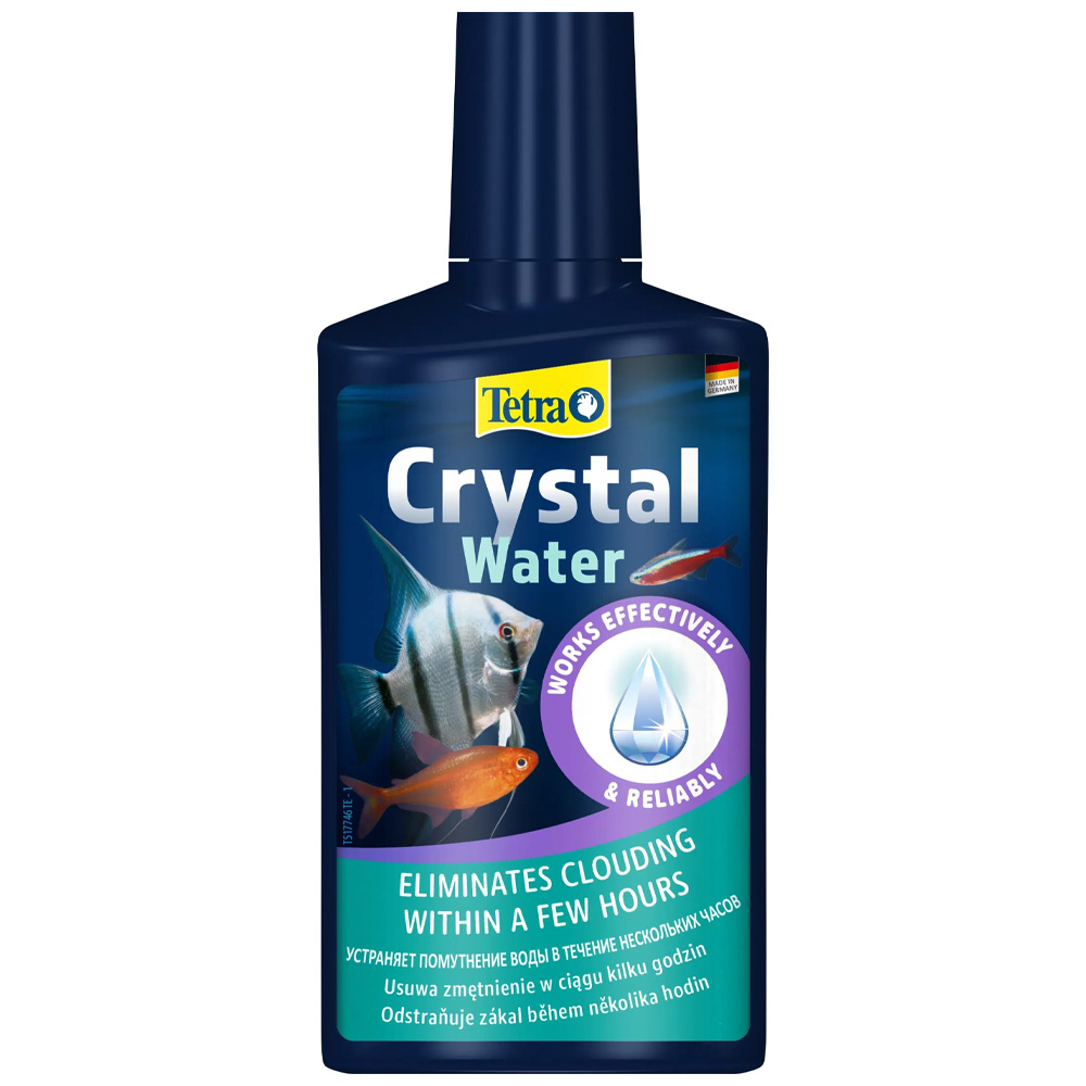 Tetra Aqua Safe 500ml + Crystal Water 250ml uzdatniacz + krystaliczna woda w akwarium